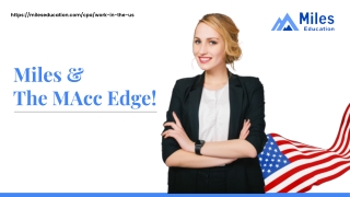 Miles and the MAcc Edge!