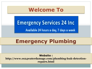 Emergency Plumbing