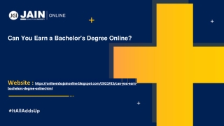 Can You Earn a Bachelor's Degree online