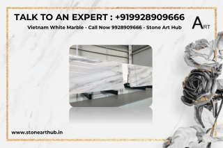 Vietnam White Marble - Call Now 9928909666 - Stone Art Hub