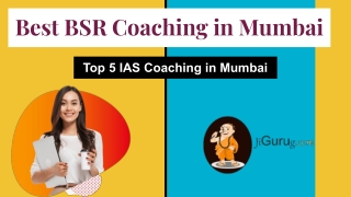 Top 5 BSR Coaching in Mumbai