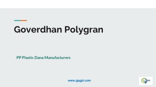 What are the Characteristics of Polypropylene?