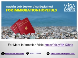 Austria Job Seeker Visa Explained for Immigration Hopefuls