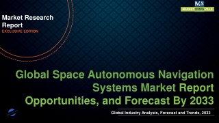 Space Autonomous Navigation Systems Market will reach at a CAGR of 15.4% from to 2033