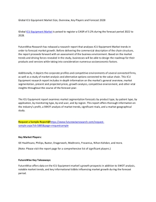 ICU Equipment Market