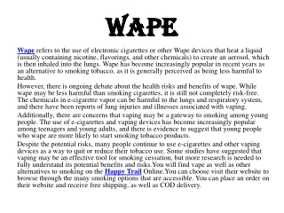 Wape