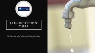 How to Appoint the Best Leak Detection Tulsa Experts?