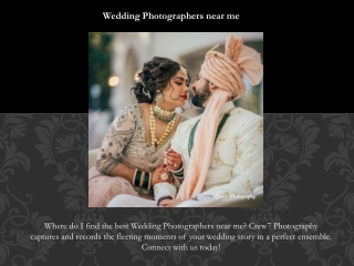 Wedding Photographers near me