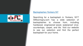 Backsplashes Yonkers Ny  Allflooringny.com