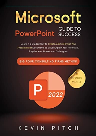 $PDF$/READ/DOWNLOAD Microsoft PowerPoint Guide for Success: Learn in a Guided Wa