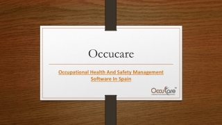 Occupational Health And Safety Management Software In Spain