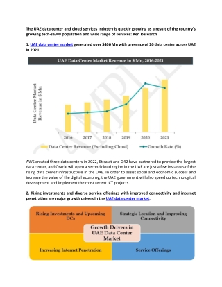 Cloud Services Industry In UAE