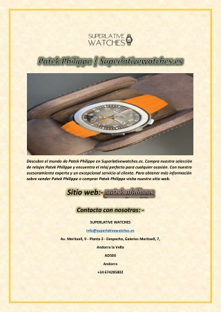 patek philippe