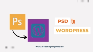 Easy steps to Convert PSD into WordPress theme