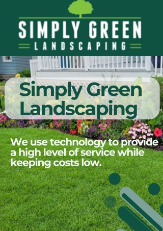 Commercial Lawn Maintenance Cainhoy, SC - Simply Green Landscaping