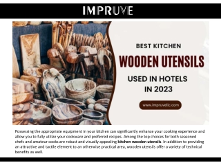 Best Kitchen Wooden Utensils Used In Hotels In 2023