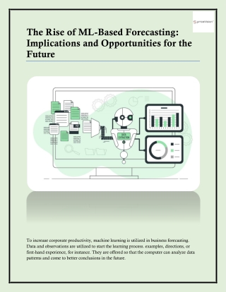 The Rise of ML-Based Forecasting: Implications and Opportunities for the Future