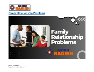 Best Family Relationship Problems - astronadish