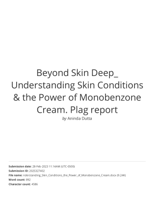 Benoquin Cream For Vitiligo