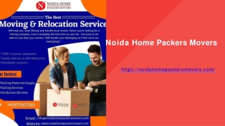 Packers and Movers in Noida