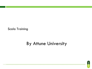 Scala Training provide by Attune University