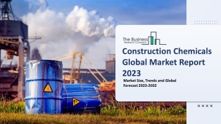 Construction Chemicals Global Market Size, Share, Growth, Trends, By Type, By Application, Regional Outlook, and Forecas