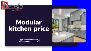 Modular kitchen price | Regalokitchens