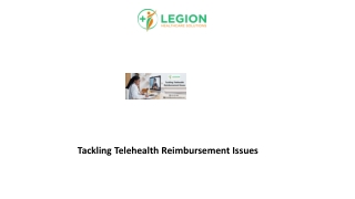 Tackling Telehealth Reimbursement Issues