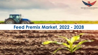 Feed Premix Market Future Prospects and Forecast To 2028