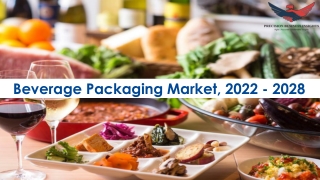 Beverage Packaging Market Opportunities, Business Forecast To 2028