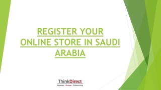 This is how you can register an online store in Saudi Arabia