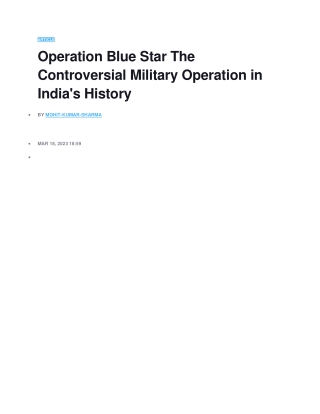operation blue star