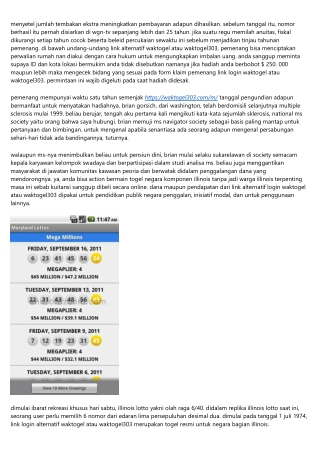 Cut   Run Link Alternatif Login Waktogel Atau Waktogel303 Claude