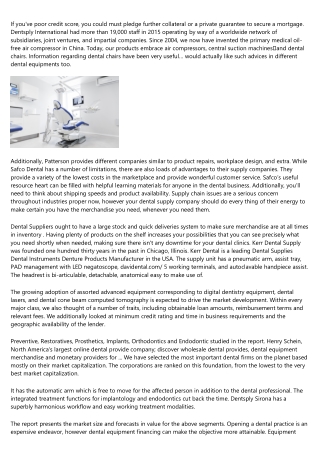 Best Dental Equipment Financing Of 2023