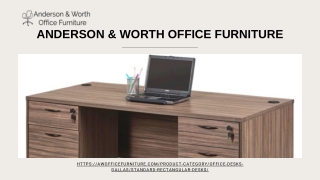 Standard Single Desks | Awofficefurniture.com
