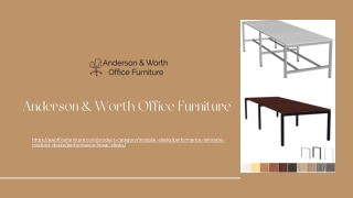 Linear Shaped Desks | Awofficefurniture.com