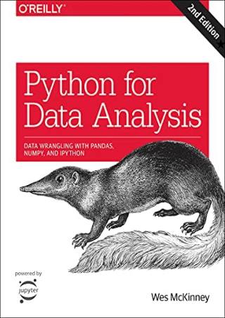 PDF/READ Python for Data Analysis: Data Wrangling with Pandas, NumPy, and IPytho