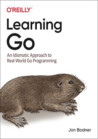 PDF/READ Learning Go: An Idiomatic Approach to Real-World Go Programming