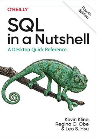 PDF/BOOK SQL in a Nutshell: A Desktop Quick Reference