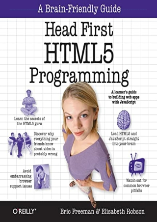 (PDF/DOWNLOAD) Head First HTML5 Programming: Building Web Apps with JavaScript