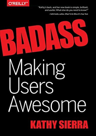 _PDF_ Badass: Making Users Awesome