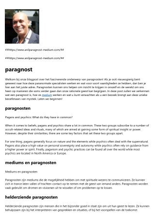 paragnost