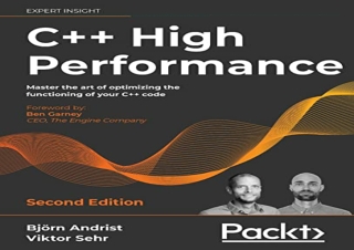 [DOWNLOAD PDF] C   High Performance: Master the art of optimizing the functionin