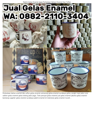 Ô88ᒿ.ᒿ11Ô.3ԿÔԿ (WA) Jual Gelas Enamel Produsen Gelas Enamel