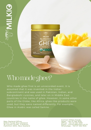 who made ghee