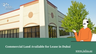 Lease Commercial Land in Dubai