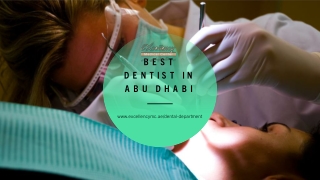 Best Dentist in Abu Dhabi