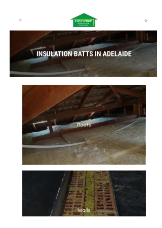 Insulation Batts Adelaide