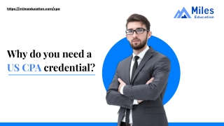 Why do you need a US CPA credential_