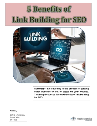 5 Benefits of Link Building for SEO